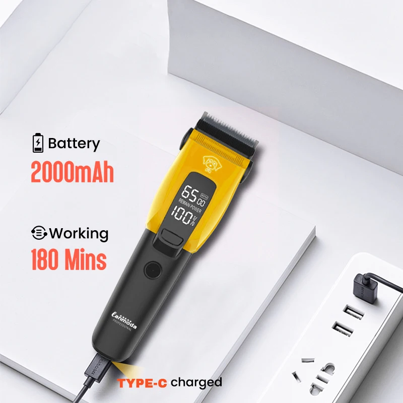 Type-C Rechargeable Clipper for Home Grooming