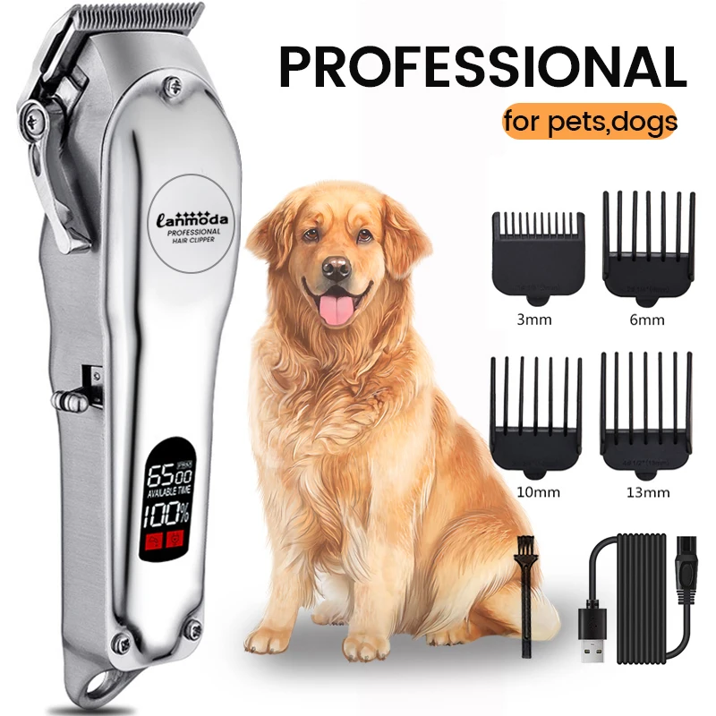 All-Metal Body Clipper for Dense Coats