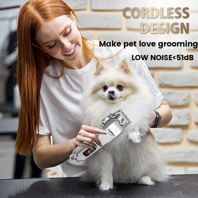 All-Metal Body Clipper for Dense Coats