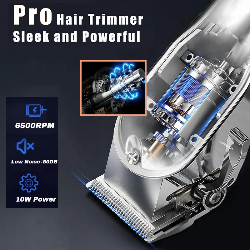 All-Metal Body Clipper for Dense Coats
