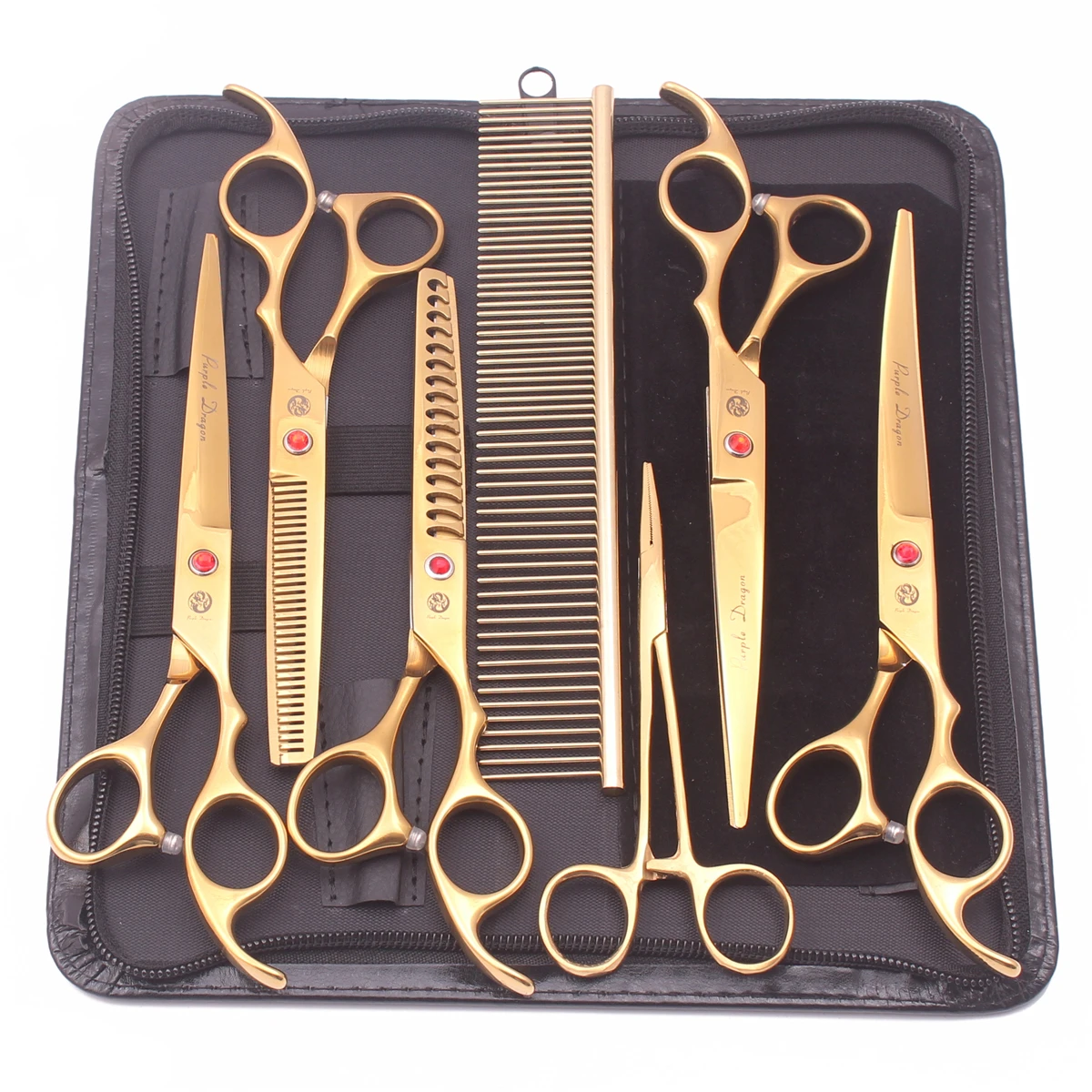 Straight, Curved and Thinning Shears Set