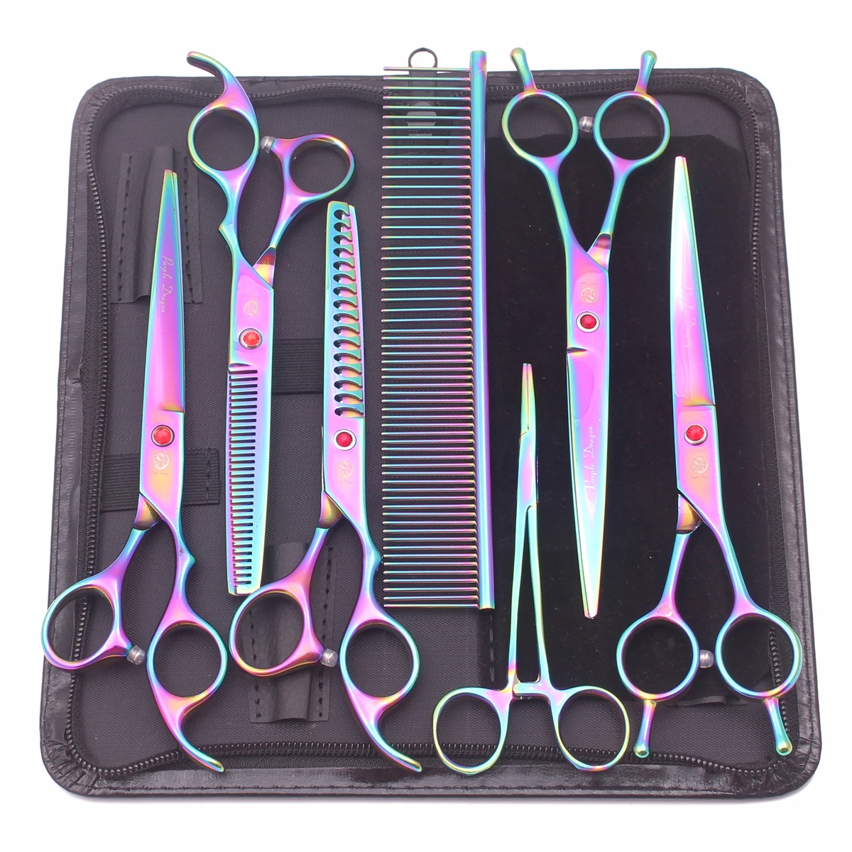 Straight, Curved and Thinning Shears Set