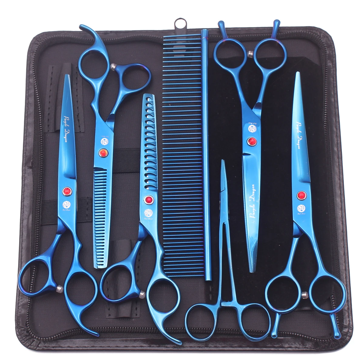 Straight, Curved and Thinning Shears Set