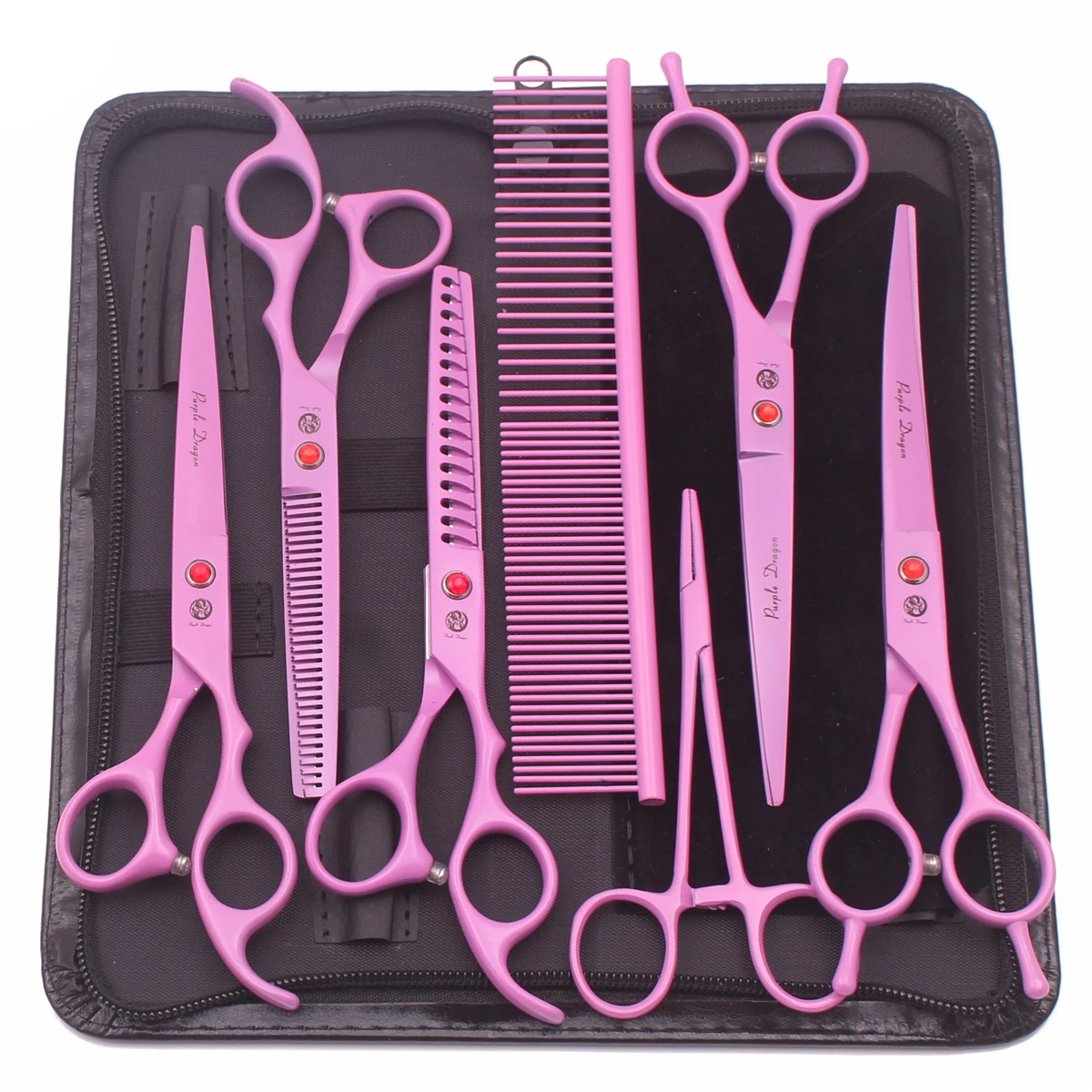 Straight, Curved and Thinning Shears Set