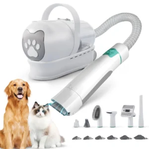 Seven-Piece Grooming Vacuum Kit for Shedding