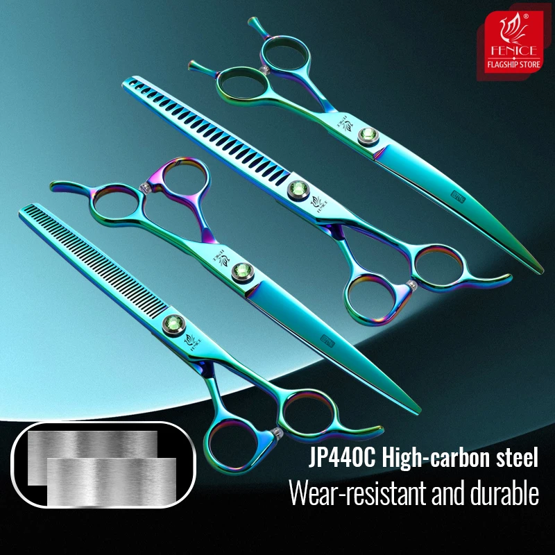 Fenice 7.5 Inch Professional Grooming Scissors Set